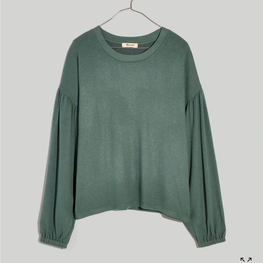 5 ⭐️Madewell Dreamiest Knit Long Sleeve Tee